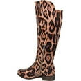 thumbnail image 4 of Women's Journee Collection Kerin Wide Calf Knee High Boot Leopard Microsuede 11 M, 4 of 6