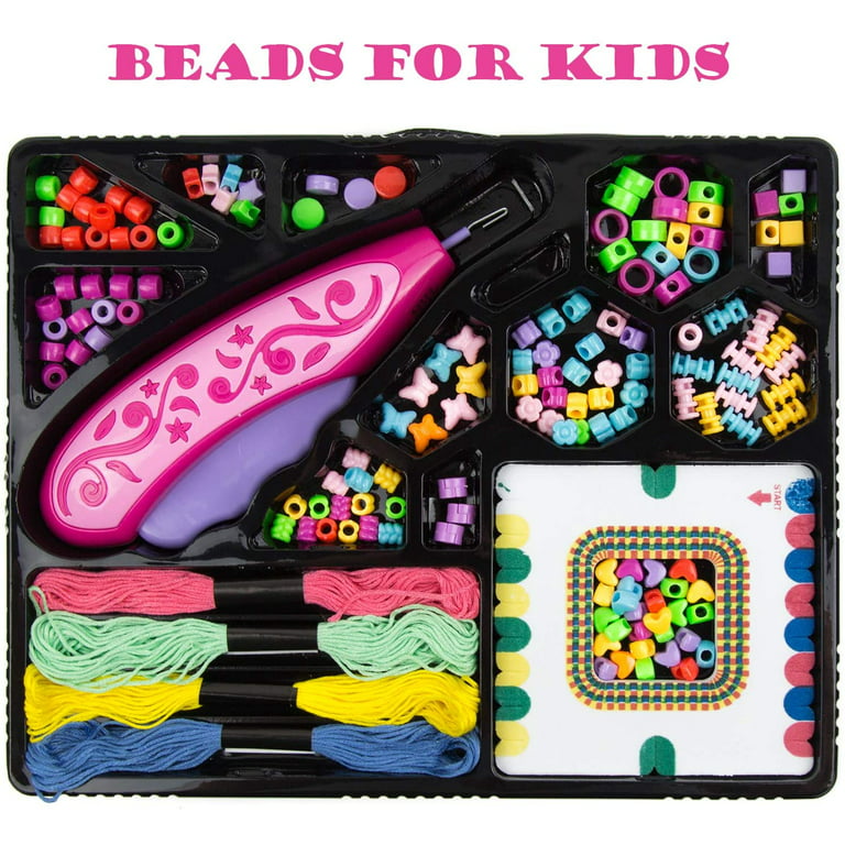 Kids Jewelry Making Kit for Girls, DIY Beads for Jewelry Making