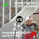 thumbnail image 2 of Red de seguridad Banister Gulissa de 6 m x 0,78 m, color negro, 2 of 7