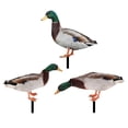 thumbnail image 1 of Miangastore Ornement de Jardin au Design Réaliste Animal Acrylique 3 Pcs, 1 of 8