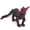 Black and red -20cm, variant on 3D Printed Wolf Novelty Desktop Ornament Decoration Birthday Boys and Girls Funny