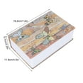 thumbnail image 5 of Diversion Book Safe with Combination Lock,Money Hidden Lock Box,Dictionary Diversion Secret Safe Box for Home Office Code Lock Money Box High Capacity,7.2x4.6x2.2in, 5 of 9