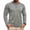 Gray, variant on Cmfcve Men's Crew Neck Raglan Long Sleeve Tops Casual Loose Fit Athletic T-Shirt Fall Workout Running Pullover Shirts