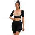 thumbnail image 4 of DARING DIVA Women's Front Hook Closure Bust Shapewear Vest Slimming Tops Black S, 4 of 6