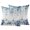 Blue White, variant on Outdoor Pillow Covers 24x24 Set of 2, Blue Pumpkins Fall Waterproof Patio Throw Pillow Covers for Couch Sofa Chair, Thanksgiving Eucalyptus Leaf Rustic Decorative Pillowcases for Throw Pillows