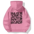 thumbnail image 3 of MHFRRA Sudadera con Capucha de Manga Larga Holgada de Tendencia Informal de Otoño E Invierno para Hombre Rosa, 3 of 6