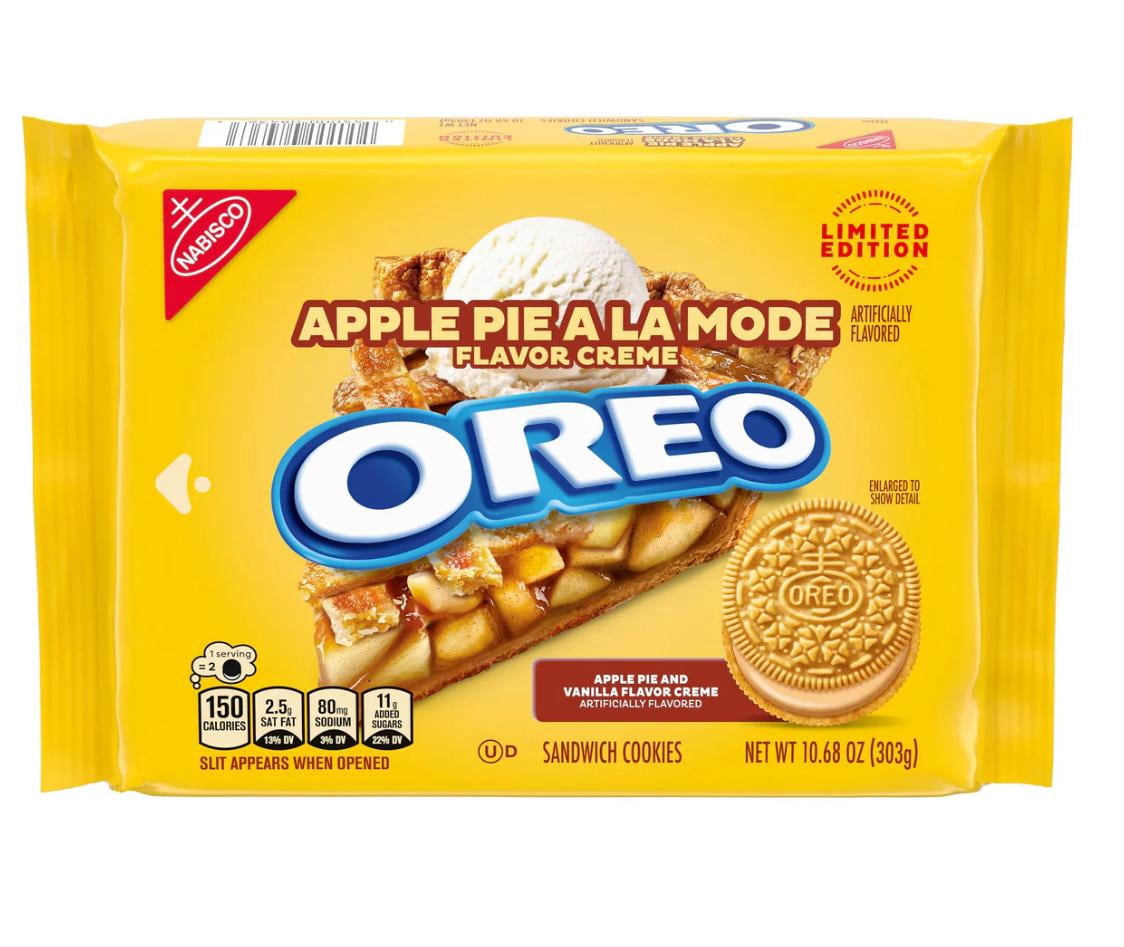 Oreo Apple Pie A La Mode Cookies, 2 Pack, 10.68 oz