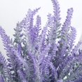 thumbnail image 3 of 10 paquetes de flores artificiales de lavanda, plantas de plástico sintético para decoración del hogar, boda, cocina, jardín, Patio, porche, ventana, caja, mesa de oficina., 3 of 4
