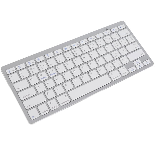 BT Keyboard, Multi Device Compact Keyboard, Bilingual Language Keyboard Compatible with IOS, , , Battery Operated