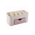 thumbnail image 1 of Vogacara Cajón Estuche de almacenamiento de maquillaje Oficina en el hogar Dormitorio Cuarto de baño Cosméticos Lápices labiales Cepillos Esmalte de Bolsas de maquillaje Rosado Vogacara CE014760-02, 1 of 6
