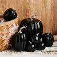 thumbnail image 6 of 7PCS Artificial Pumpkins Decoration Autumn Harvest Thanksgiving Simulation Pumpkins Fall Table Centerpiece Halloween Decor Props, 6 of 6