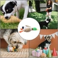 thumbnail image 3 of Pet Sound Toy Plush Duck Shape Animal Present Accessories Cleaning Chewing Interactive Funny Pets Training Chasing Squeaky Toys Entertainment Rope, 3 of 9