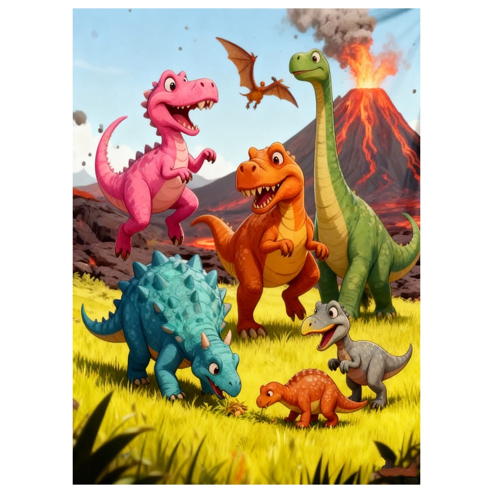 Personalised Dinosaur Blanket With Custom Name â Soft Throw For Boys Kids Cosy Lightweight Dino Bedding Blanket For Bedroom Sofa Travel