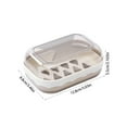 Apmemiss Clearance! Counter Top Soap Container Plastic Soap Dish with