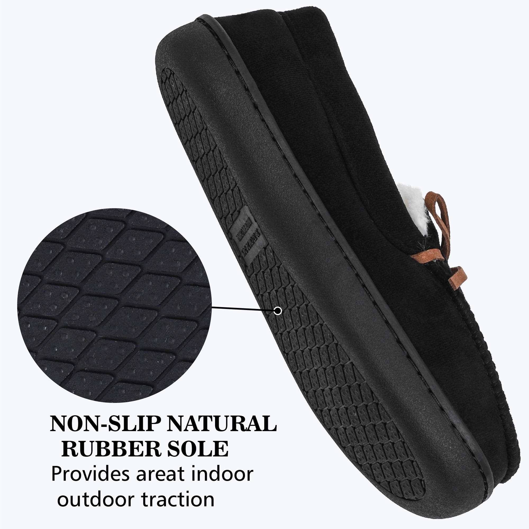 Northblanc Women's Microsuede Moccasin Slippers photo 4