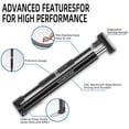thumbnail image 7 of ROCKBROS 120PSI Bike Floor Pump Mini Bicycle Tyre Inflator Hand Pump AV/FV High Pressure, 7 of 7