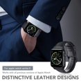 thumbnail image 4 of Correa Apple Watch 4 40mm Mumba Leather Negro Apple Leather Strap, 4 of 4