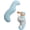 Blue, variant on Cooling Body Pillow for Adults, Pea Pod Full Body Pillow for Side Sleepers, Long Bolster Pillow with Cooling Fabric and Washable Cover for Sleeping, Reading and Lounging (Gray)