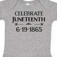 thumbnail image 4 of Inktastic Celebrate Juneteenth Boys or Girls Baby Bodysuit, 4 of 5