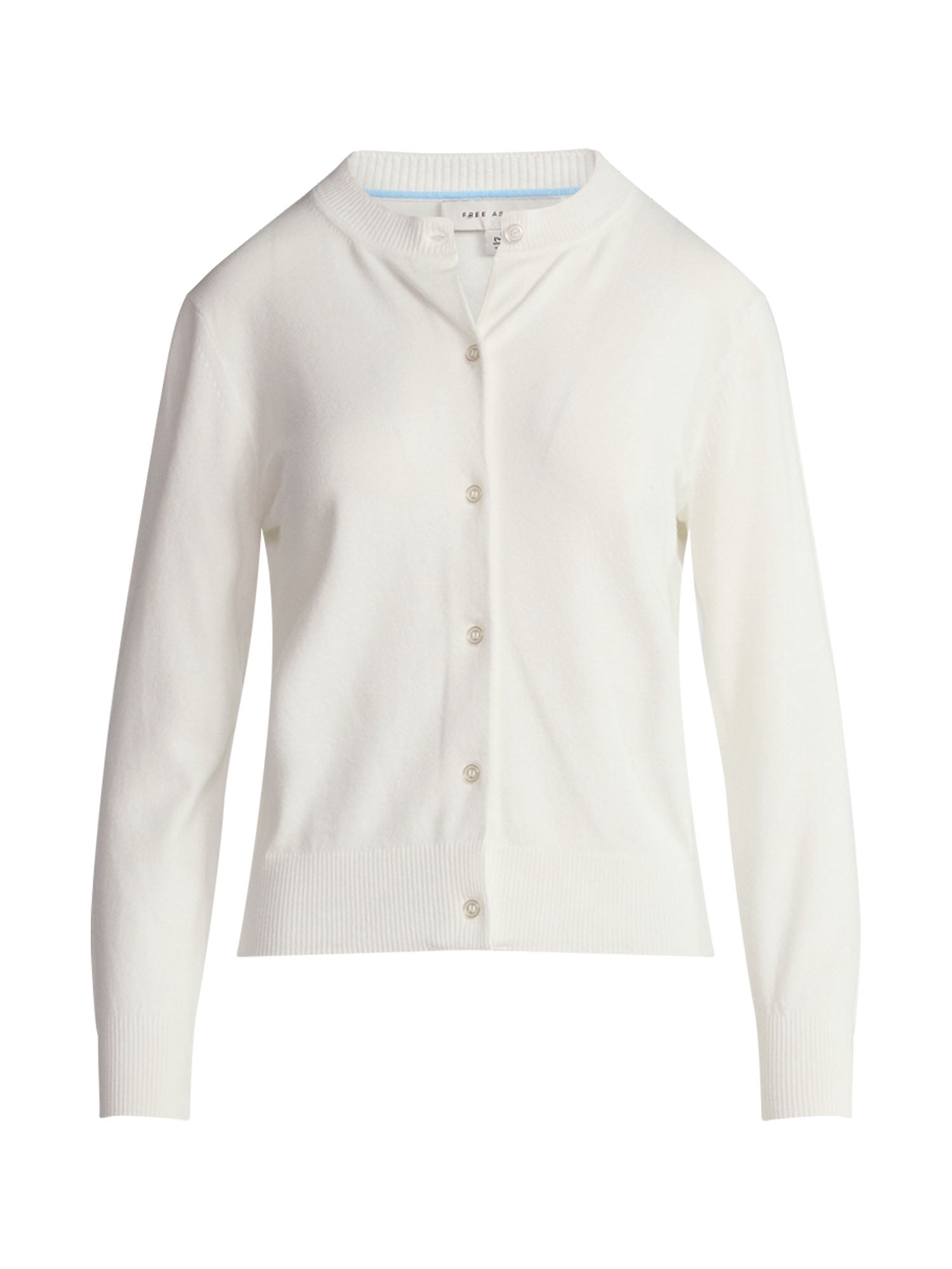 Free Assembly Women's and Women's Plus Cozy Yarn Welt Pocket Cable Cardigan Sweater, Midweight, Sizes XS-4X