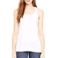 thumbnail image 2 of Camiseta sin mangas con espalda cruzada fluida para mujer CORAL 2XL Bella + Lienzo B8800, 2 of 2