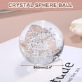 thumbnail image 2 of Uxcell 60mm/2.4" Crystal Sphere Ball Bubble Glass Solid Decorative Sphere Crystal Ball Prop Ornament for Feng Shui Divination Tabletop Fountain Decoration, Clear, 2 of 7