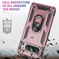 thumbnail image 2 of Designed for Google Pixel 9 Pro XL Case, Military Grade Protective Phone Case Cover with Enhanced Metal Ring Kickstand [Support Magnet Car Mount] Compatible with Google Pixel 9 Pro XL, Rosegold, 2 of 6