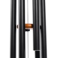 thumbnail image 2 of Hometrends 50" Classic Black Metal Outdoor Wind Chime, 2 of 8