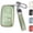 Green, variant on Key Fob Cover Compatible with Range Rover Evoque Sport Velar Discovery LR4 Jaguar F-Pace F-Type XE XF XJ Keychain Case Holder Protector,White