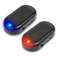 thumbnail image 4 of Solar Car Alarm Light Solar Powered Dummy LED Flashing Light for Vehicle Security Deterrent, Blue, 4 of 8