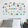 thumbnail image 5 of Science Theme Wall Sticker Experimental Tools Wall Decal and Murals Teaching Tools Laboratory Decor Wall Art Sticker Wall Decoration for Classroom Laboratory, 5 of 9