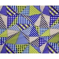 thumbnail image 5 of oneOone Polyester Lycra Royal Blue Fabric Check Patchwork Dress Material Fabric Print Fabric By The Yard 56 Inch Wide, 5 of 5