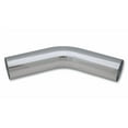 thumbnail image 1 of Vibrant Performance Air Intake Tube 2175 Fabrication Components; 3 Inch Outside Diameter; 45 Degree Elbow With 4-1/2 Inch Center Line Radius; 6 Inch Leg Length; Polished; Silver; Aluminum, 1 of 4