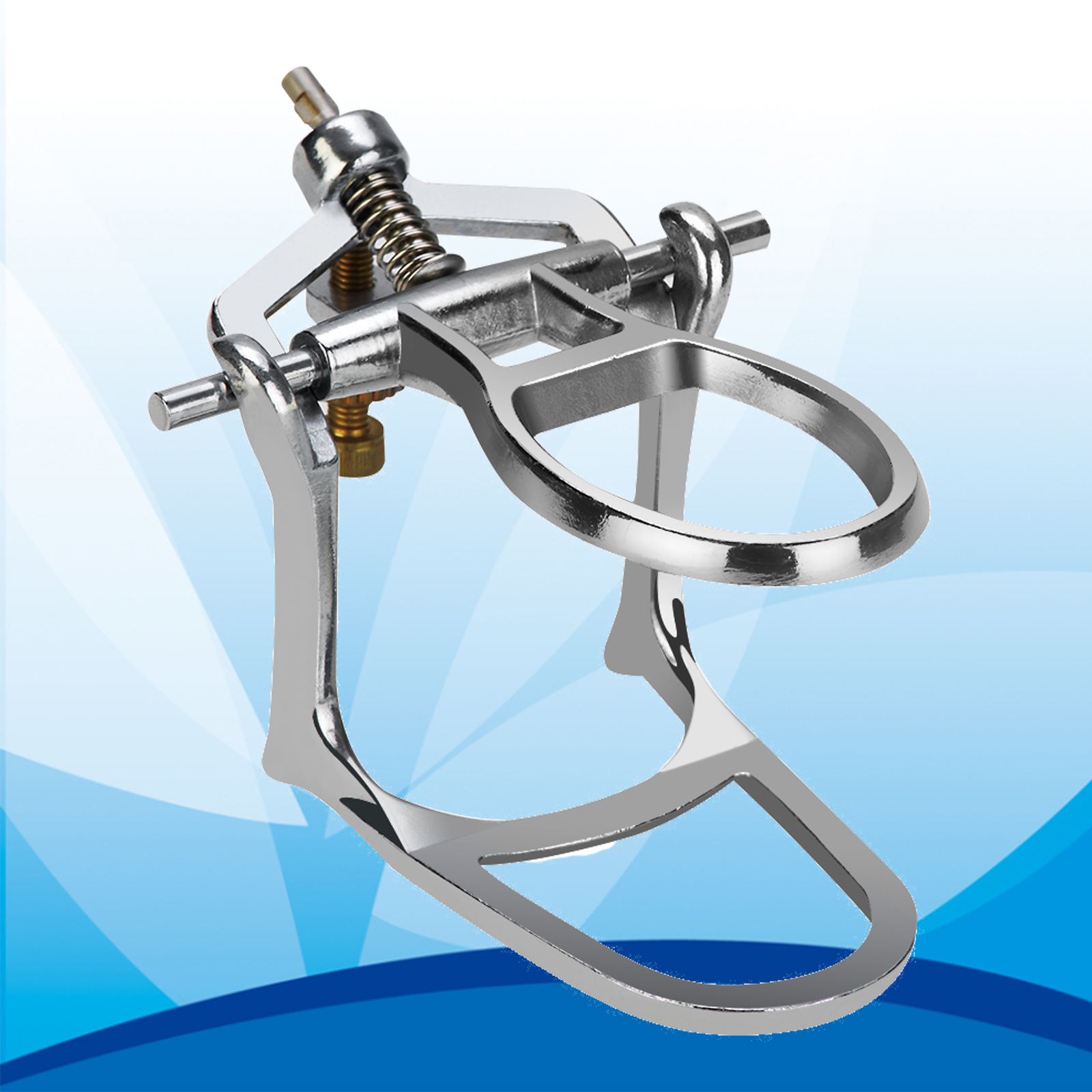 Dental Lab Adjustable Laboratory Articulator,Low Arch Denture Chrome Articulator
