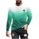 thumbnail image 1 of Blusas y camisas de manga larga y cuello redondo para hombre, camisetas casuales con estampado de moda y cuello redondo, blusas de licra de manga corta para hombre., 1 of 4