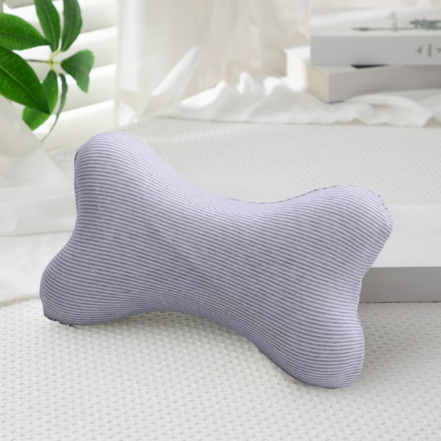 PEONAVET Cotton Neck Pillows Car Driver's Seat Head and Neck Pillow Cute Shaped Pillo Slow Springback Sleeping Pillow Soft and Breathable Neck Support Pillow