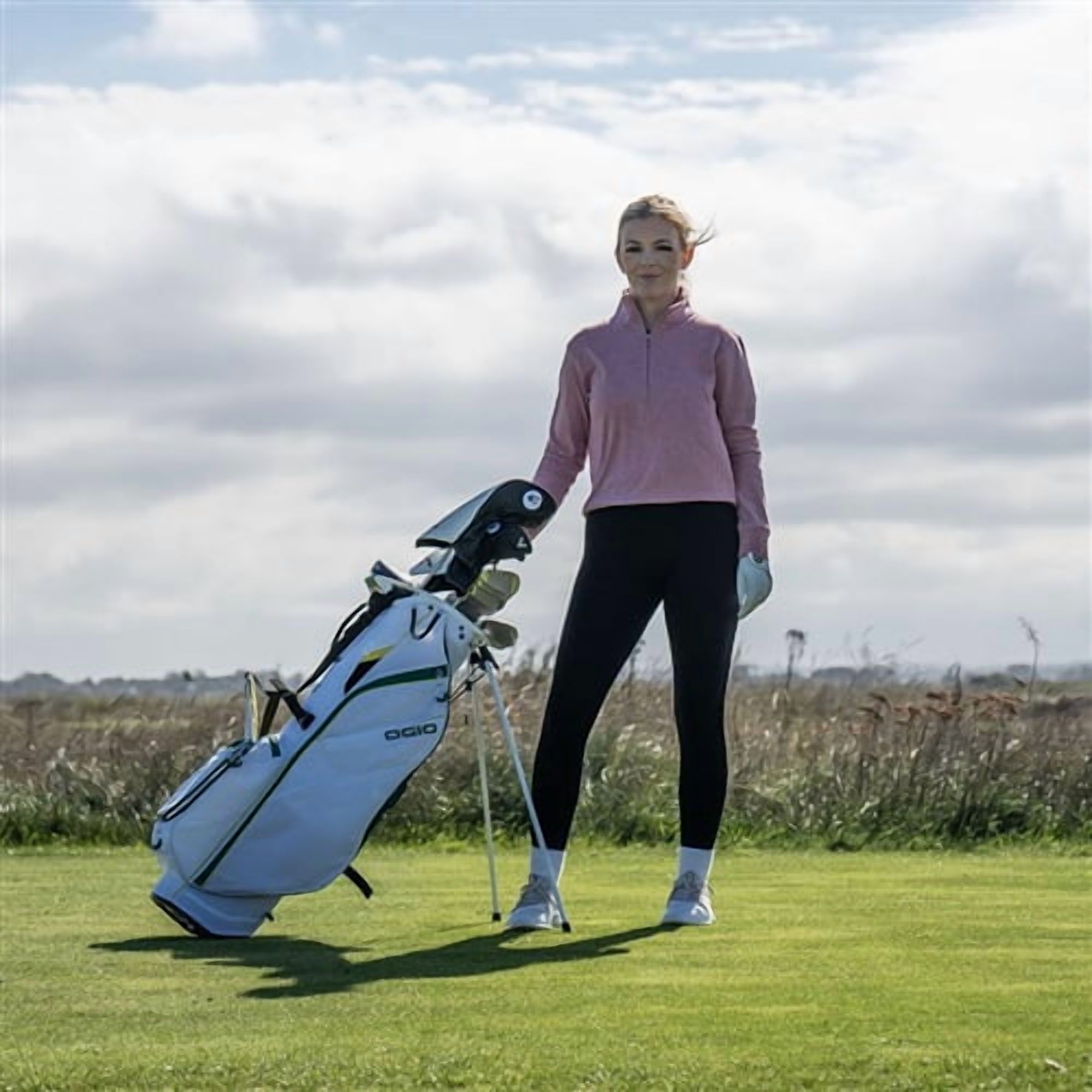 NEW Ogio Golf Fuse Stand / Carry Bag 4-Way Top - Magnolia