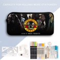 thumbnail image 4 of Guns N’ Roses Backpack Three Piece Essentials 17 Inch Bag Lunch Tote Pen Case, 4 of 5
