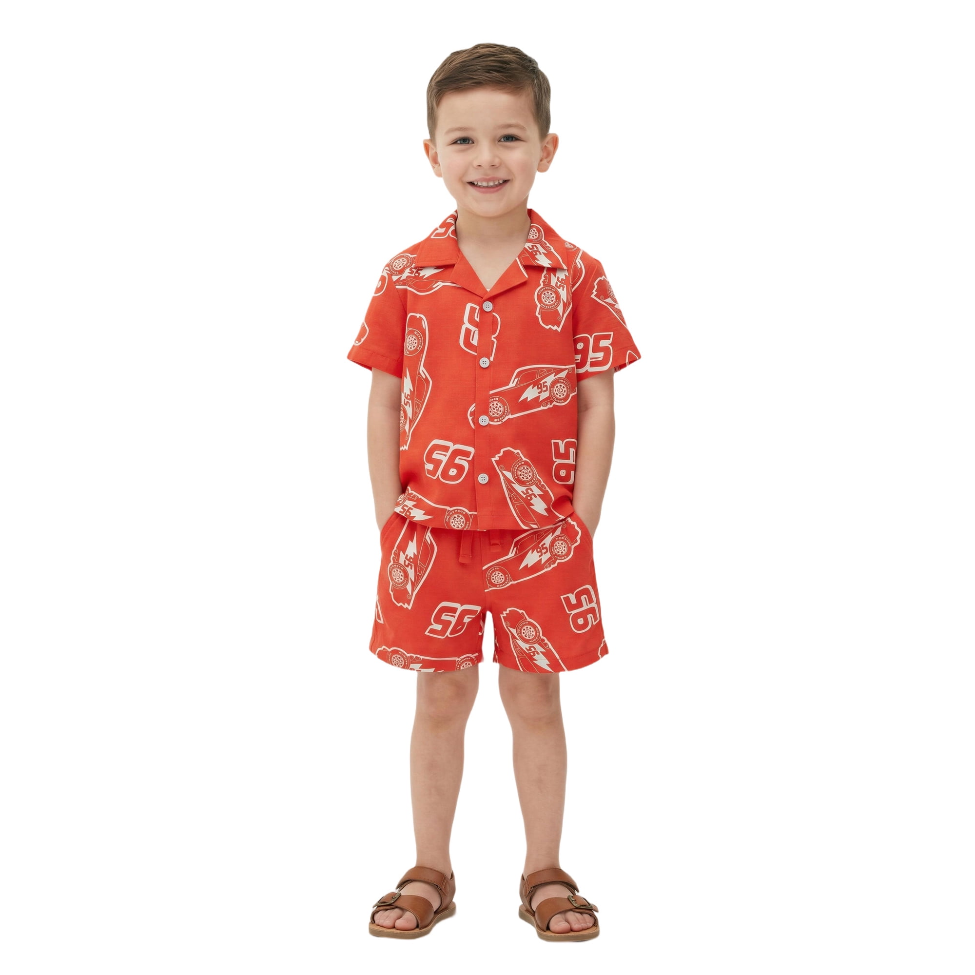 Cars Toddler Boy Resort Short Set, Sizes 12 Months-5T