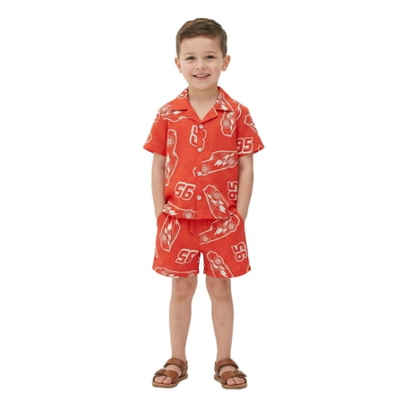 Cars Toddler Boy Resort Short Set, Sizes 12 Months-5T