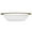 Gold,Blue, variant on Noritake Odessa Platinum Oval Vegetable Serving Bowl