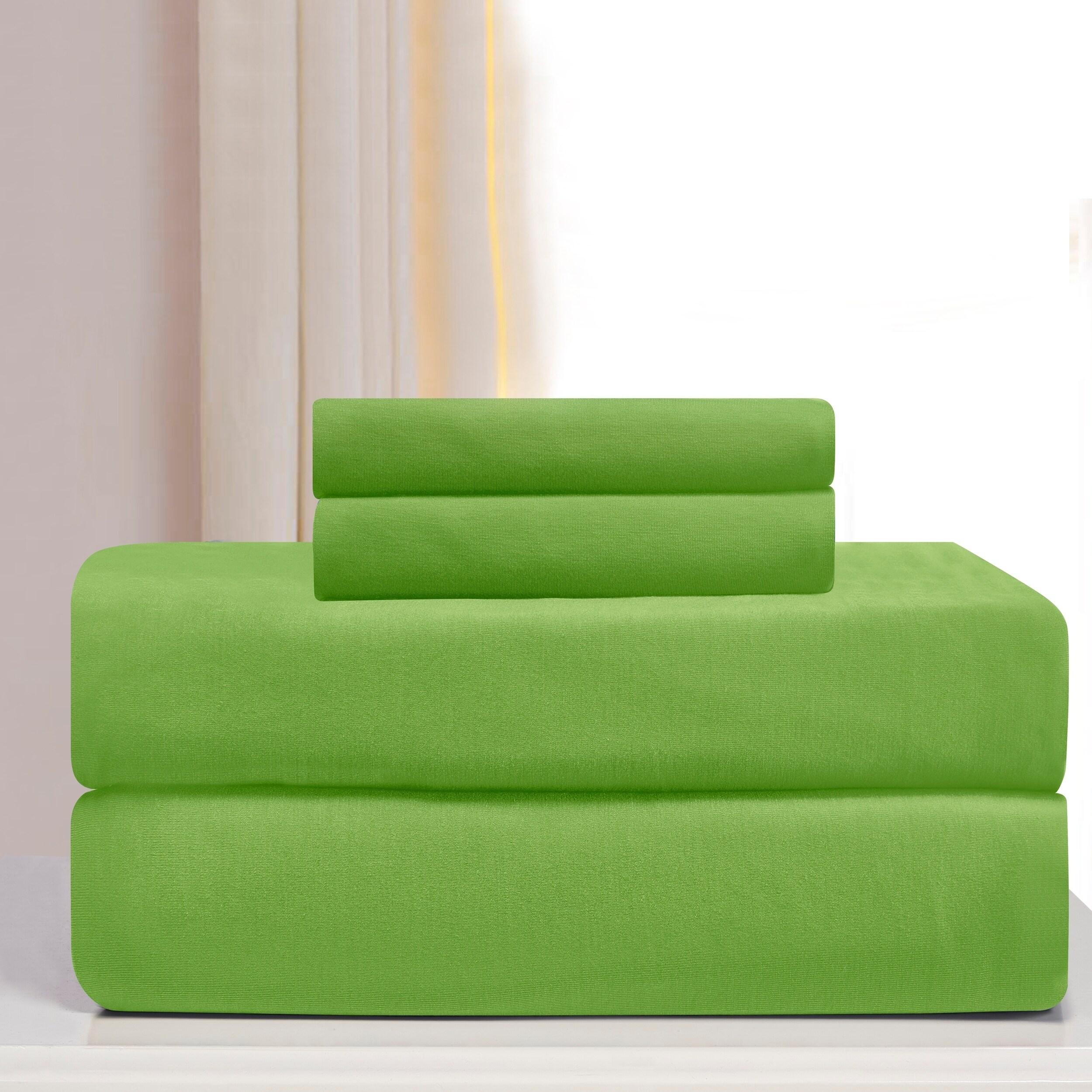 Madison Knit Jersey Queen Size Bed Sheet Set