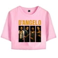 thumbnail image 2 of D'angelo Rip Merch T-Shirt For Women&Girls Midriff Short Sleeve Summer Clothing Vest Tee, 2 of 5