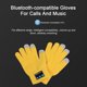 thumbnail image 4 of Guantes compatibles con Bluetooth con calidad de sonido nítida Guantes de invierno compatibles con Bluetooth para, 4 of 8