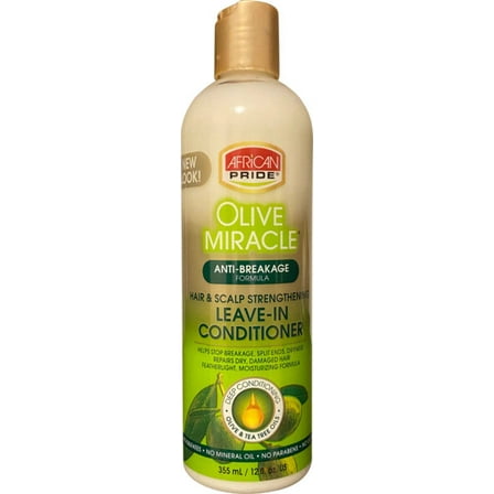 African Pride Olive Miracle Leave-In Conditioner – 12 fl oz