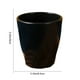 thumbnail image 3 of Vasos de plástico multiusos | Vasos de plástico de 9 x 8,5 cm aptos para uso alimentario | Colores surtidos (negro, blanco, rosa, naranja, amarillo) | Diseño con asa giratoria, 3 of 5