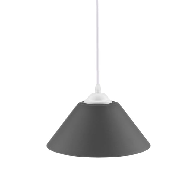 E27 Cone Shaped Ceiling Pendant Light Shade Lampshade Shades Decor - Black