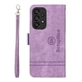 thumbnail image 3 of K-Lion Wallet Case for Samsung Galaxy A53 5G 6.5 inch,Shockproof Magnetic Clasp Folio Flip Kickstand ID Credit Card Slots Holder PU Leather Wallet Phone Cover with Wrist Strap,Purple, 3 of 14