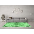 thumbnail image 3 of Ahgly Company Indoor Rectangle Persian Emerald Green Traditional Area Rugs, 2' x 5', 3 of 4