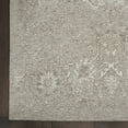 thumbnail image 5 of Nourison Damask Distressed Modern Lt Grey 2'3" x 3'9" Area Rug, (2' x 4'), 5 of 8